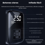 Inflador Neumáticos Portátil