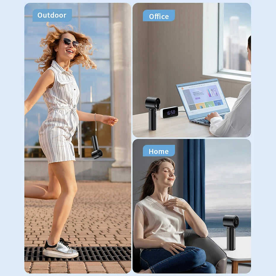 Mini Ventilador Portátil Inalámbrico